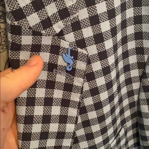 Tailorbyrd Men’s 42R Jacket Plaid Blue - Picture 2 of 5